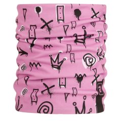 Funkční nákrčník Falco - vzor 002 - fialková - obrazce