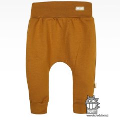 Kojenecké tepláky Baby - vzor 06 jantarová
