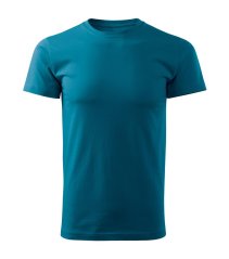 Bavlněné unisex tričko - vzor 29 - petrolejová