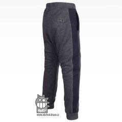 Tepláky lampas - vzor 09 - jeans - tm.modrý lampas