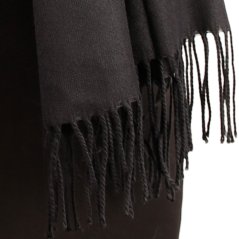 Dámská elegantní šála - vzor 042 - černá