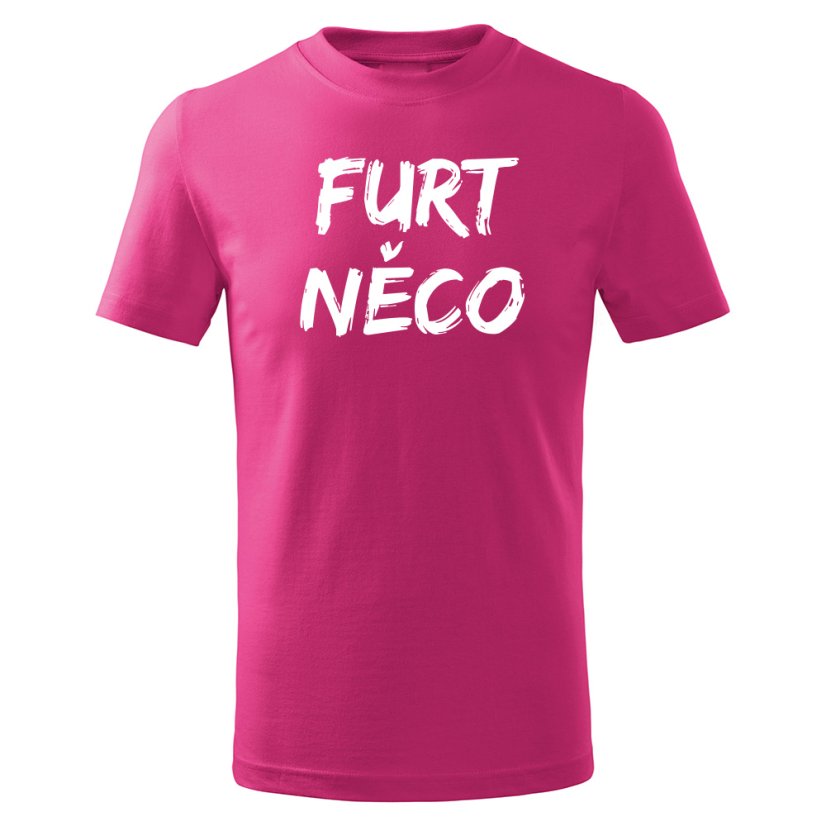 Dětské tričko - Furt něco - velké - Barva: Černá, Velikost: 110