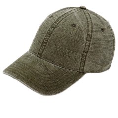Kšiltovka Vintage 6P - vzor 02 - army zelená