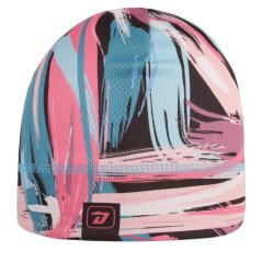 Funkční čepice Bruno - vzor 214 - růžová  - abstrakt - čepice na jaro / podzim