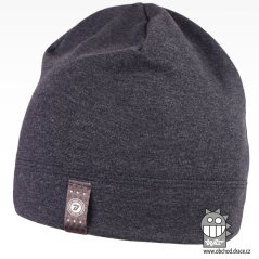 Bavlněná čepice Alan - vzor 08 - jeans