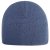 Jednobarevná pletená čepice  - AKCE / DOPRODEJ - vzor 168 - šedomodrá