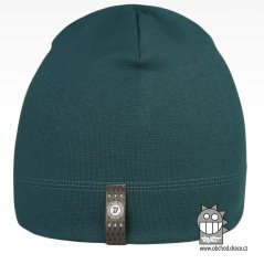 Bavlněná čepice Alan - vzor 26 - petrol