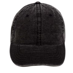 Kšiltovka Vintage 6P - vzor 01 - černá