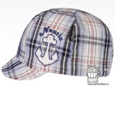 Kšiltovka Denim - vzor 30 tyrkysová