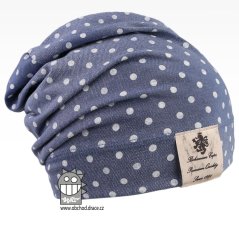 Pastels - vzor 28 - jeans puntík