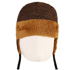 Beranice Lama - vzor 11 - hořčice / černá