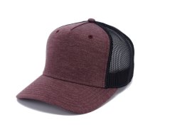 Kšiltovka Snap Curved - vzor 01 - bordó