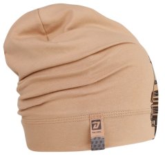 Bavlněná čepice Polo - vzor 103 - cappuccino - domíchávač