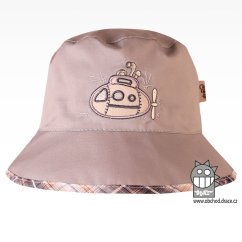Klobouk Havana - vzor 18 - šedá
