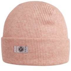Čepice Rayon Rib - vzor 016 - pudrová melír