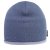 Zimní pletená čepice  - AKCE / DOPRODEJ - vzor 192 - šedomodrá