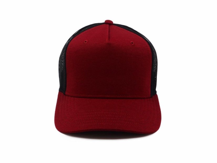 Kšiltovka  Snap Curved - vzor 03 - červená vel. 56-60