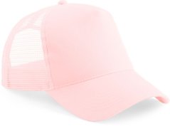 Dětská 5panelová trucker kšiltovka B 640B - růžová