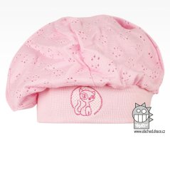 Bavlněný baret Máša - vzor 05