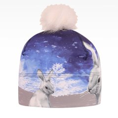 Flavio - zimní funkční čepice - vzor 113 - králíček