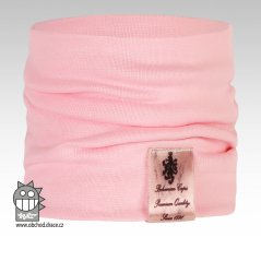 Nákrčník Pastels - vzor 01 - světle růžová