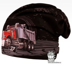 Hair čepice spadlého střihu - vzor 15