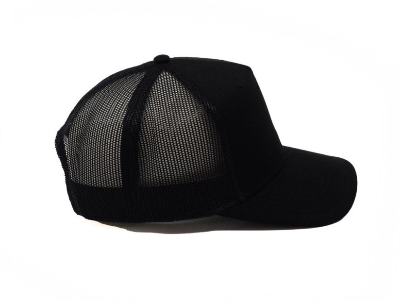 Kšiltovka  Snap Curved - vzor 02 - černá vel. 56-60