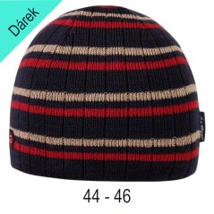 Jarní pletená čepice - dárek 6 - velikost 44 - 46