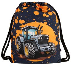 Sportovní vak - vzor 38 - tmavě modrá - traktor