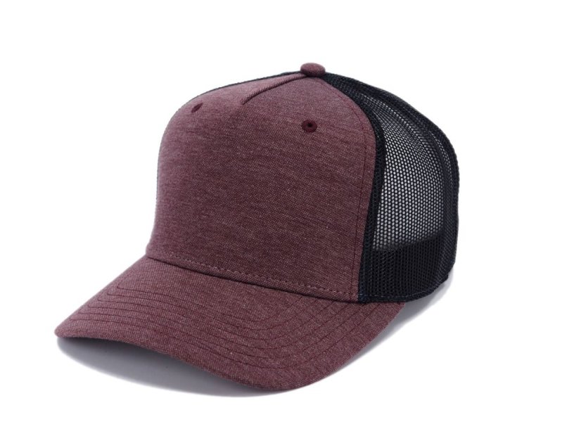 Kšiltovka  Snap Curved - vzor 01 - bordó vel. 56-60