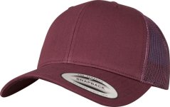 6panelová kšiltovka Flexfit 6606/6606T - vínová