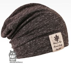 Pastels - vzor 22 - antracit / melír