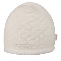 Zimní pletená čepice - AKCE / DOPRODEJ - vzor 237 - bílá