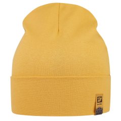 Bavlněná čepice York - vzor 23 - hořčicová