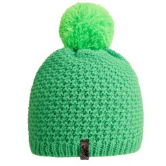 Čepice pletená Swiss - vzor 44 - zelená neon