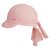 Letní bavlněný šátek pirát kšilt Mušelín - vzor 04 - starorůžová