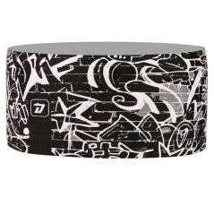 Čelenka funkční Baldo - vzor 99 -  černá - graffiti