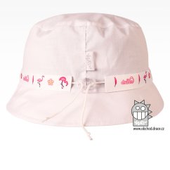 Klobouk letní Palermo - vzor 06 - bílá