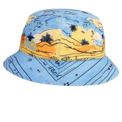 Funkční vzdušný letní klobouk Florida - vzor 58 - modrá - sahara