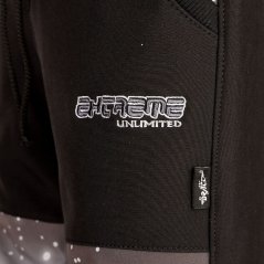 Kalhoty softshell - vzor 12 - černá - mountains