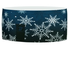 Čelenka funkční Baldo - vzor 72 - modrá - vločky