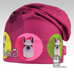 Hair čepice spadlého střihu - vzor 02