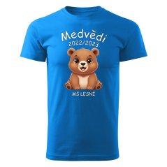 Školkové tričko  - Medvěd - 009