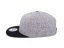 Kšiltovka Snapback melange - vzor 01 - šedý melír/černá vel. 56-60