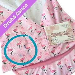 Funkční lehoučký šátek Emily kšilt - světle růžová - Druhá šance 0013