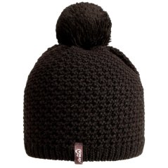 Čepice pletená Swiss - vzor 49 - černá