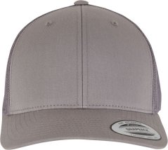 6panelová kšiltovka Flexfit 6606/6606T - ocelově šedá