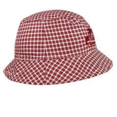 Letní bavlněný klobouk Hawaii - vzor 158 - vínová kostka