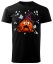 Dětské bavlněné tričko s potiskem - vzor 0258 - Halloween - vystrašená dýně - Barva: Bílá, Velikost: 134