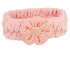 Dětská ozdobná čelenka Kytička - vzor 07 - světle růžová